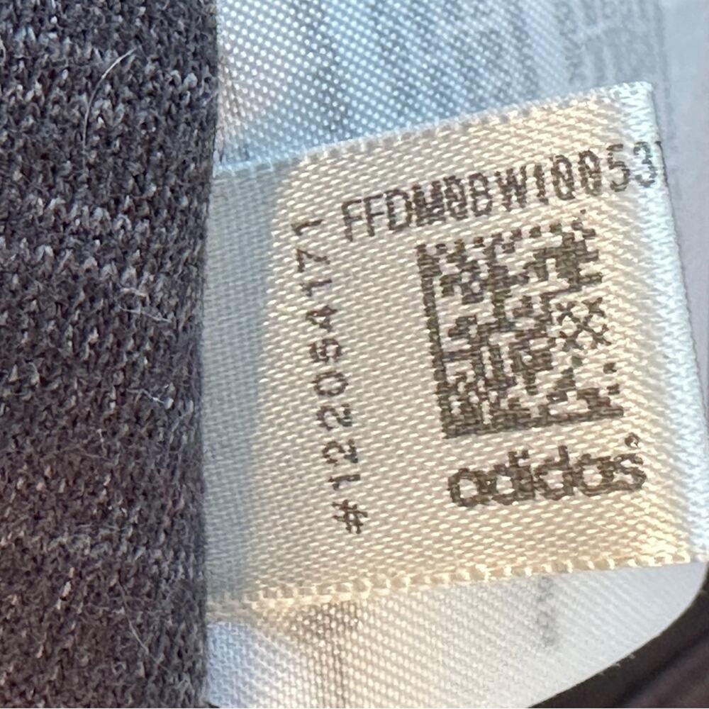 Adidas‎ Heartbreaker Asymmetrical Track Jacket Charcoal Grey Gray Large - Picture 11 of 11
